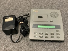 Dictaphone 3750 Dictation Transcriber Microcassette Phone Recorder w/Adapter #A