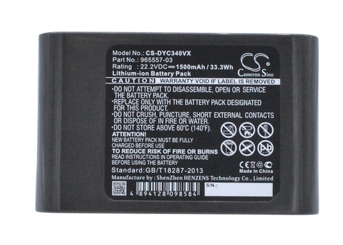 1500mah batterie pour dyson - 1500mah,