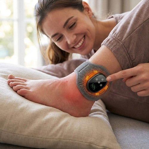 Heated ankle massager - heated,