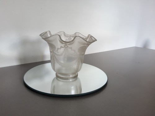 Ancienne tulipe lampe - tulipe, de