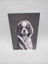Affiche A6 Carte Postale Chiot