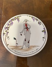 Vintage 1980s Art Deco Villeroy & Boch Design 1900 Series Plate Design #5