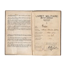 1930 Livret Militaire - Military Booklet - French Military Document Brussel, BE