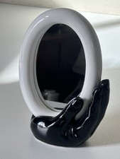 Miroir Main Céramique Vintage