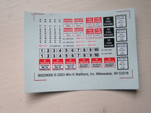 496v vintage 2003 - 2003, walthers