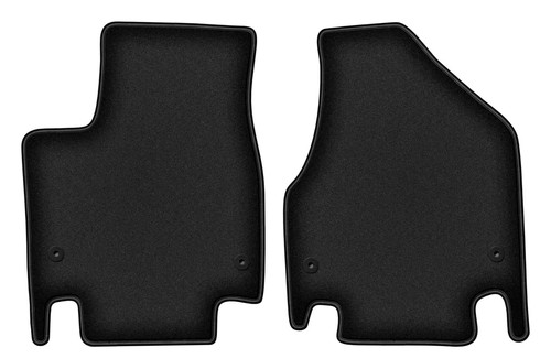 Tapis avant velours noirs