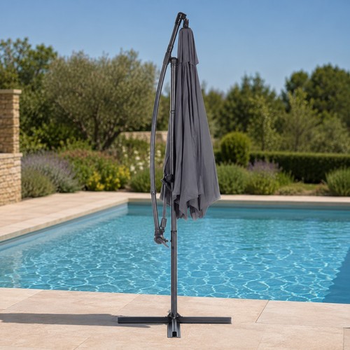 Parasol déporté 300cm - parasol,