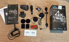Cardo Freecom 4x Single Headset Bluetooth with JBL speakers - CLIP MOUNT ONLY