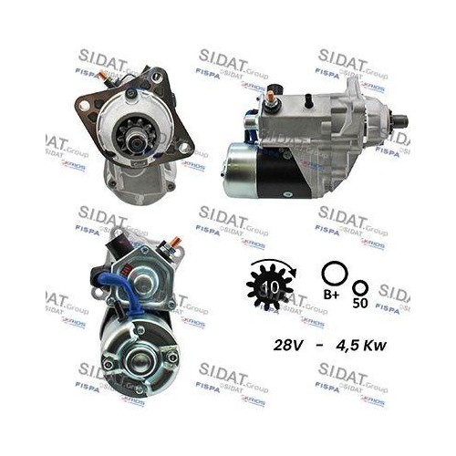 Démarreur sidat s24de0050a2 - sidat,