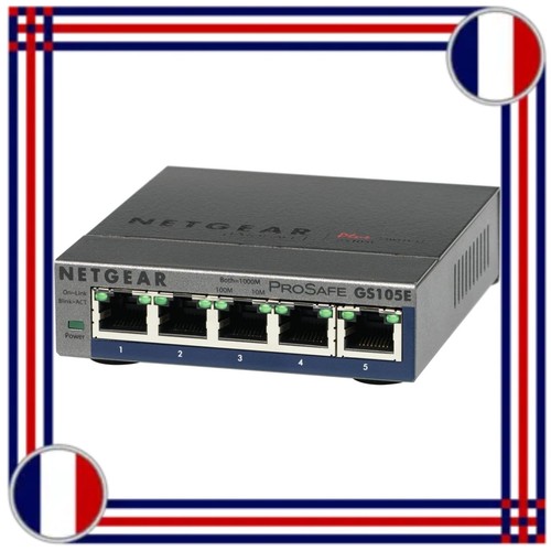 Netgear gs105e switch - gs105e, ethernet