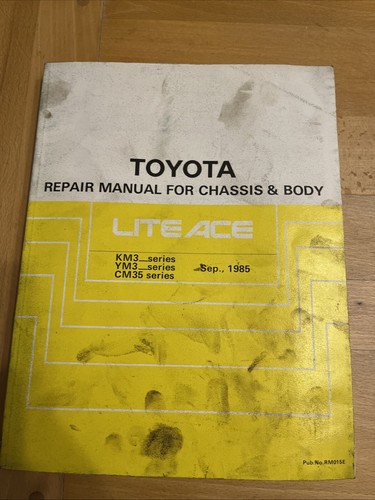 Toyota lite ace workshop - toyota,