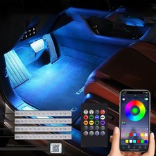 APP Control LED Light 5050SMD Atmosphère Bande Lampe DC 5V-12V In-Car Modifié