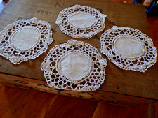 Linge ancien🌹Lot de 4