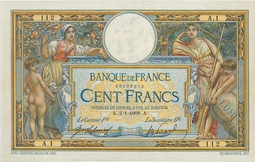096 100 francs luc - 100,
