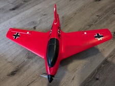 RC Airplane Fighter Aircraft Skynetic Kraftei Me 163 Red 702mm 28" Wingspan PNP