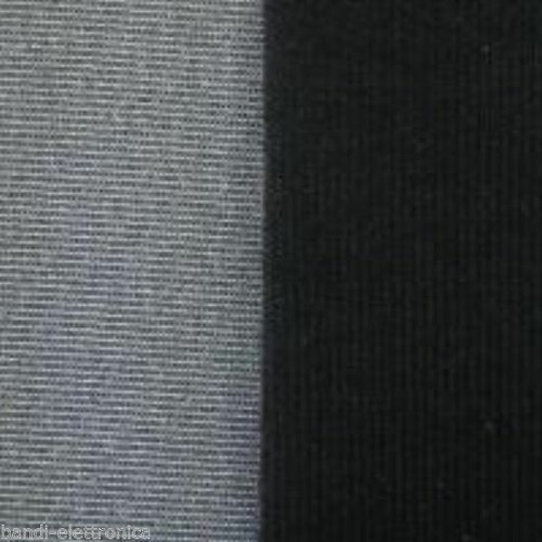 Tissu acoustique noir - noir, x
