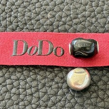 Dodo Pomellato Pendant Nugget Black Resin And Silver Nugget Used Out of Production