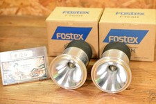 Fostex FT65H Super Tweeter Pair 8 Ohm Vintage Japan Tested Working #12G