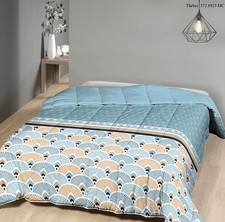 Couette chaude imprimée Thébès - 2 personnes 240 x 260 - MORTREUX