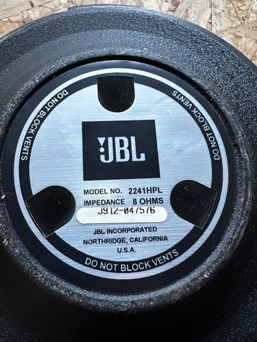 Jbl 2241hpl haut parleur - jbl, 2241hpl-haut