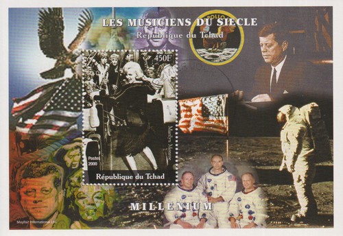 Timbres sur marylin monroe - sur,