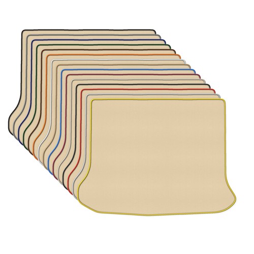 Beige tapis coffre velour - tapis,