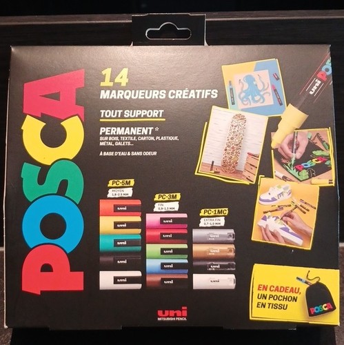 Posca set marqueurs - 14,