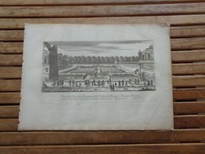 Gravure  fontaines  étang