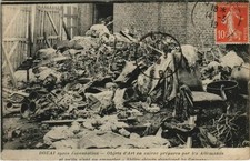 Old postcard Douai - prepared copper art objects (136867)