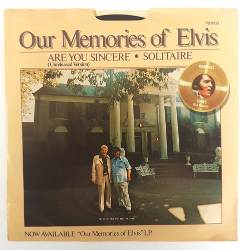 Rare 45t elvis presley - elvis, you