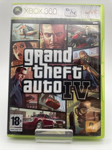 Grand theft auto xbox - theft, iv
