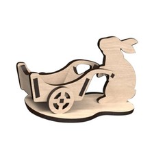 Panneau de table en bois lapin