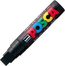Marqueur de peinture extra épais à base d'eau Uni Posca PC17K noir opaque JP