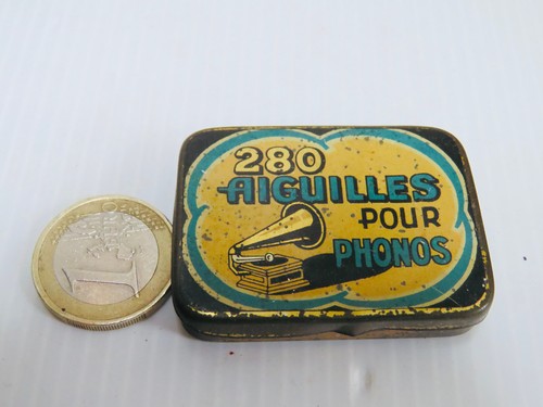 Boite aiguilles phonographe - d',