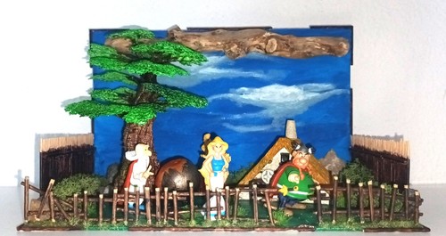 Diorama asterix obelix - et,