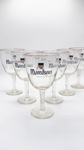 Verres biere maredsous vap - 6,