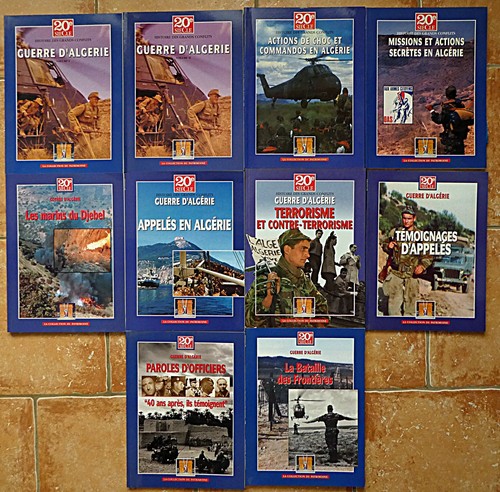 Lot livres guerre algerie - lot,