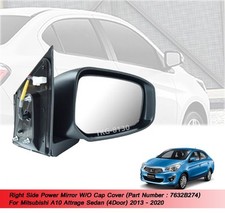 Rétroviseur électrique droit 7632B274 pour berline Mitsubishi Attrage...