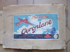 MECAVION GYROPLANE N°2 JOUET SCIENTIFIQUE ANCIEN + BOITE + NOTICE