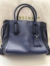 Leather Handbag Bag Longchamp