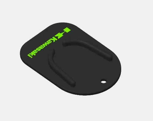 Platine bequille moto kawasaki - moto,