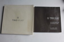 TAG HEUER booklet watch manual Calibre 1887 Chronograph (74427)