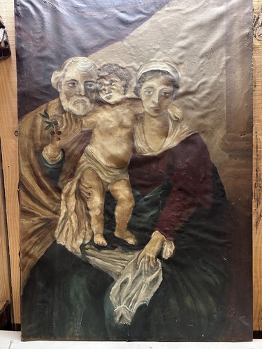 Grand tableau peinture style - grand,