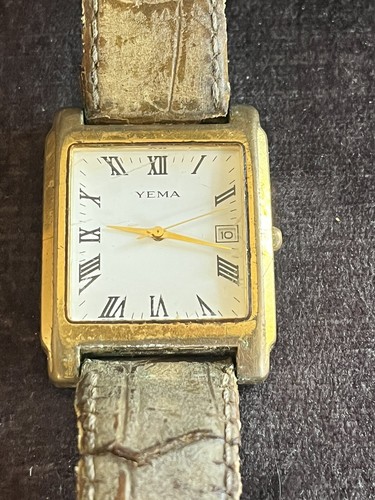Montre yema homme cadran - montre,