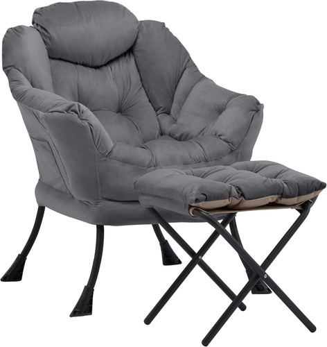 Lazy chair with ottoman comfy - ottoman,,