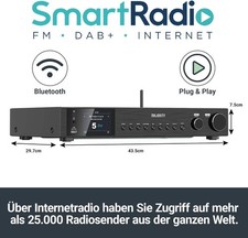 Radio stéréo DAB+ avec