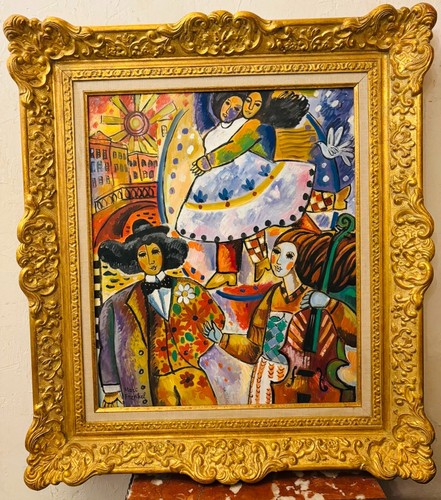 Tableau marc frenkel 10f 55x46 - tableau,