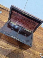 BOITE A THÉ EN PALISSANDRE