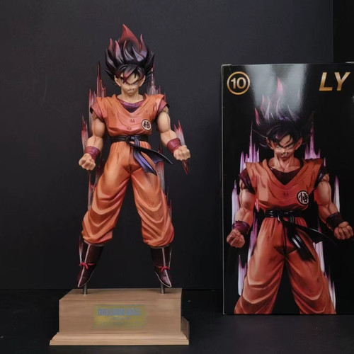 Figurine son goku kaioken full - figurine,