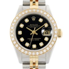 Rolex Datejust Diamant Noir